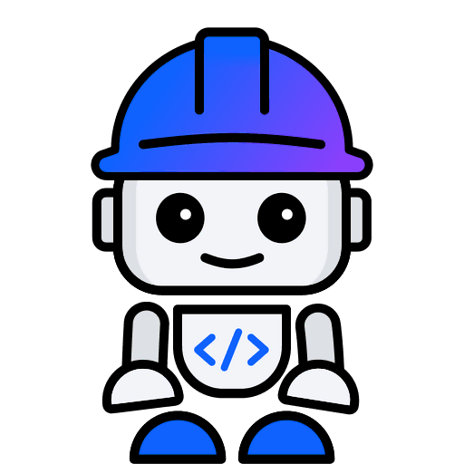IBM Bob, the smiling robot in a blue hard hat